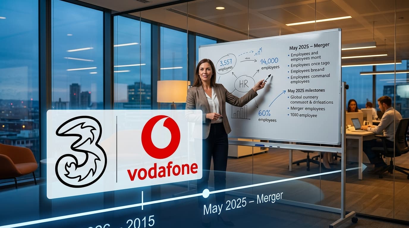 Network Three – Post‑Merger HR Transformation